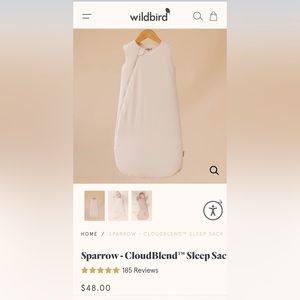 Wild bird sleep sack